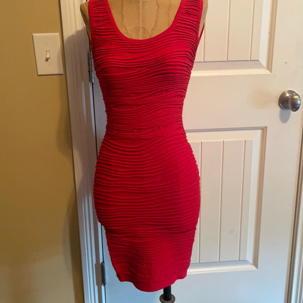 Red dress